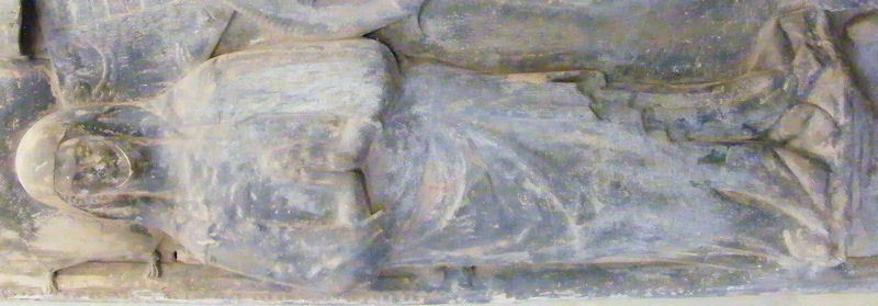 Germany Nienburg - St Marien and St Cyprian Bernhard III von Anhalt 1348 and wife